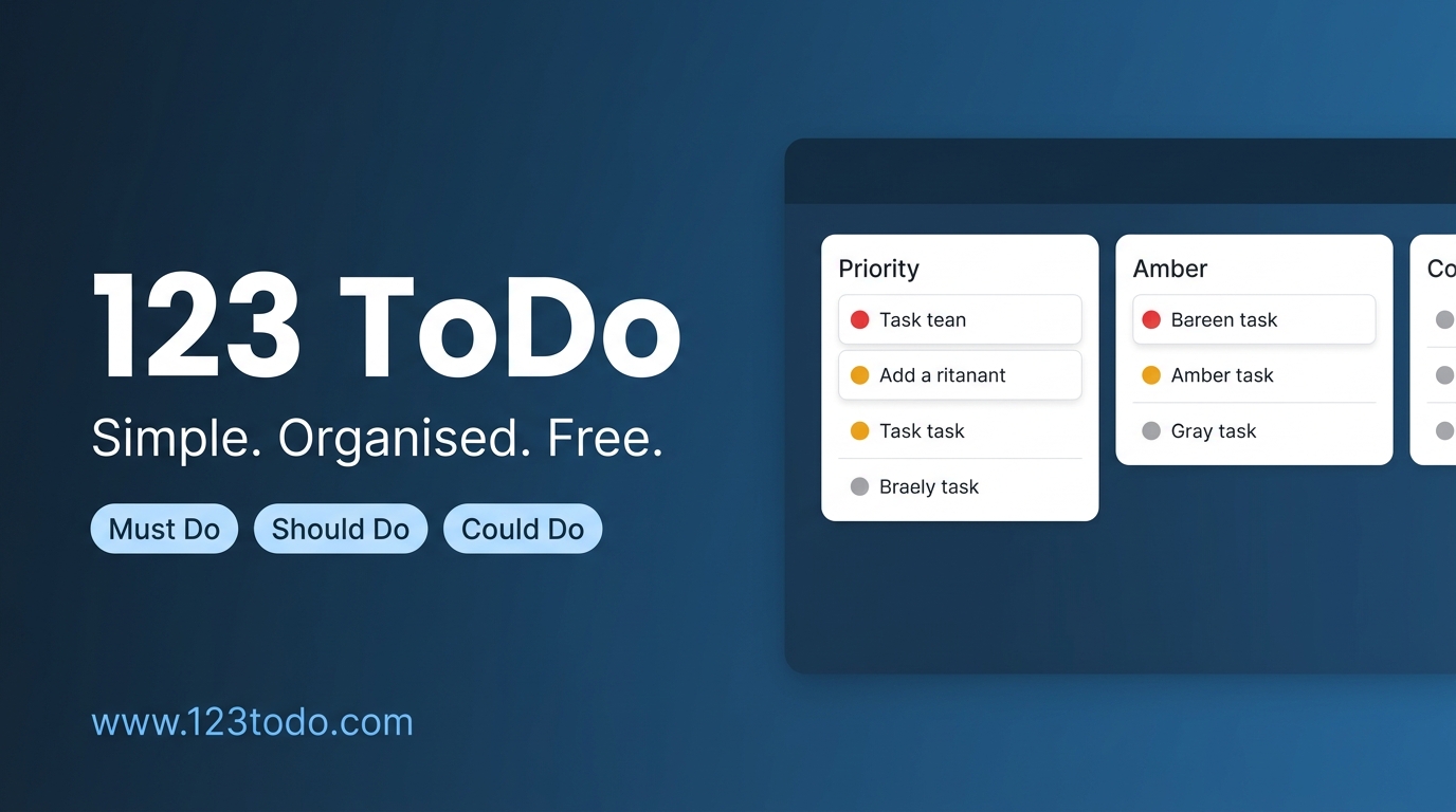 123 ToDo Privacy-First Task & Notes Engine Across Devices