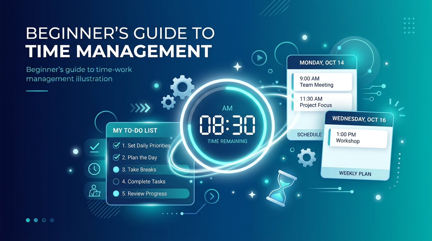 The Beginner's Guide to Time Management: Your Fresh Start Starts Today