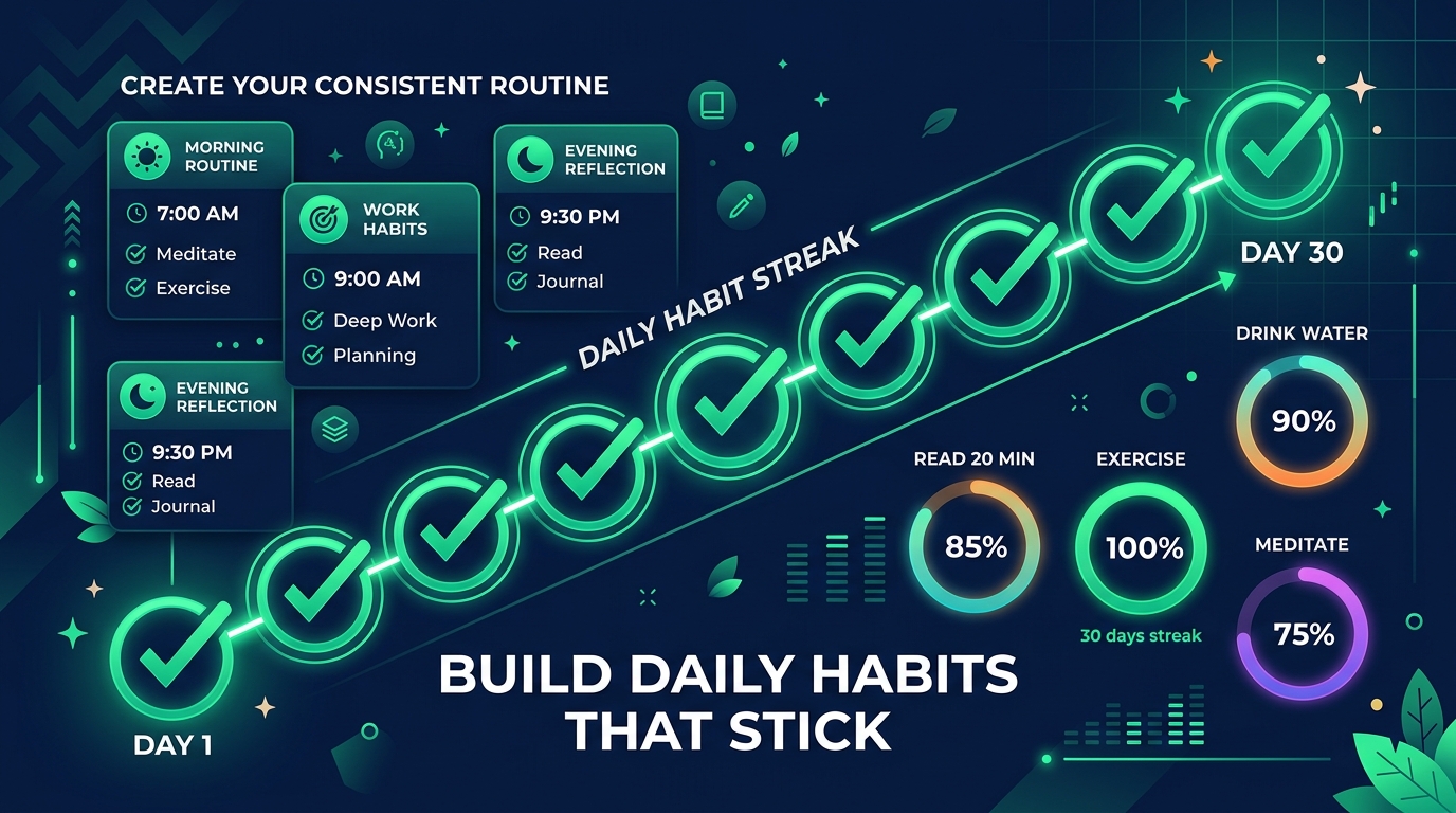 Building Habits That Stick: Why You Give Up and How to Finally Break the Cycle