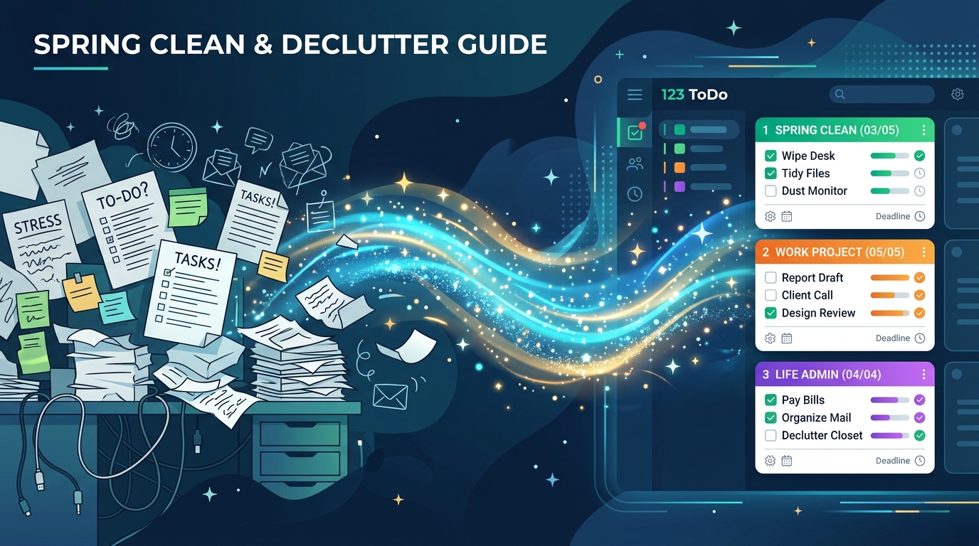 The Productivity Spring Clean: How to Get Back to Basics and Actually Get Things Done